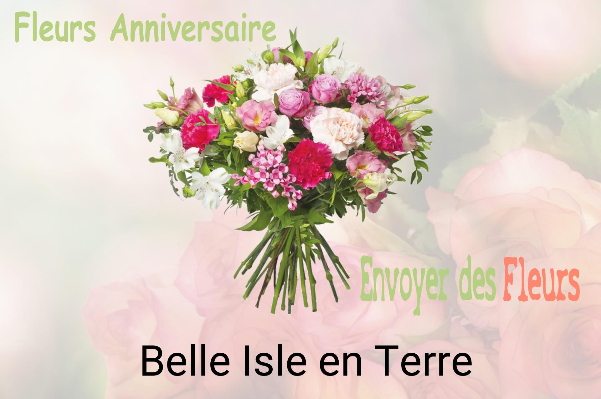 Bouquet de fleurs d’anniversaire livré à Belle-Isle-en-Terre