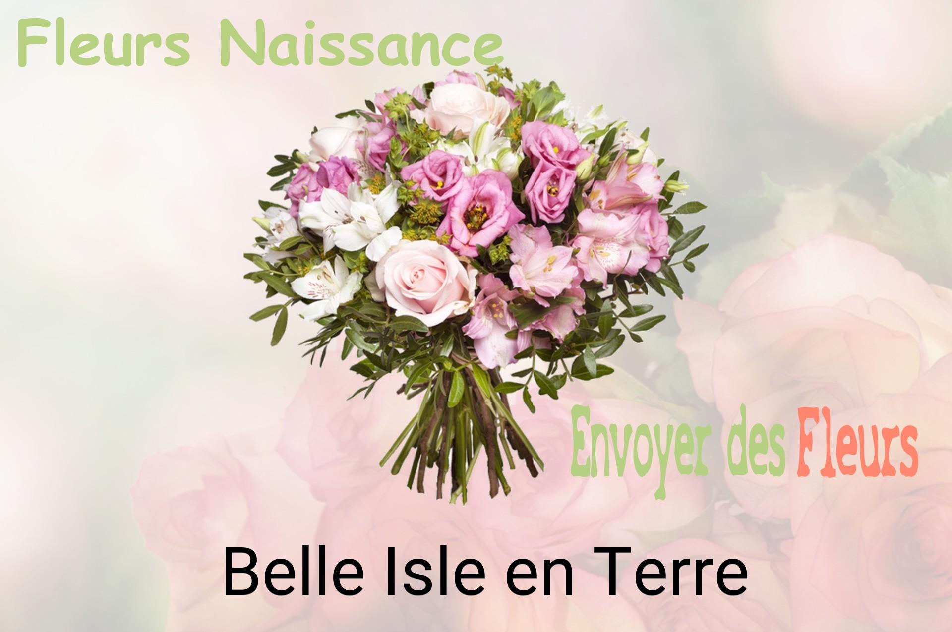 Bouquet de fleurs de naissance livré à Belle-Isle-en-Terre